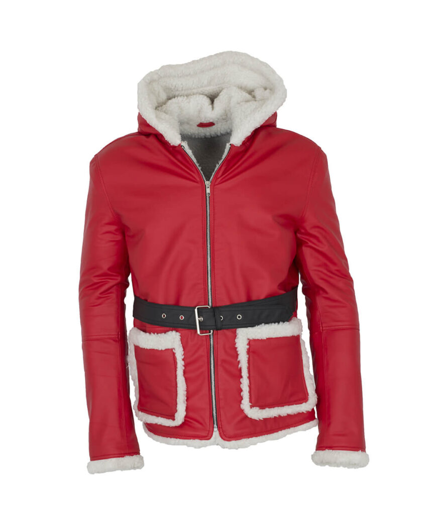Santa Claus Glitter Sleeve Jacket