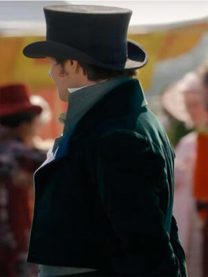 Bridgerton Anthony Bridgerton Green Tailcoat