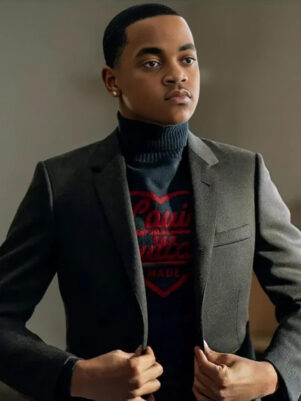 Power Book II Ghost S03 Tariq St. Patrick Black Blazer