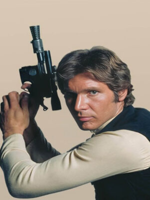 Star Wars The Force Awakens Han Solo Black Vest