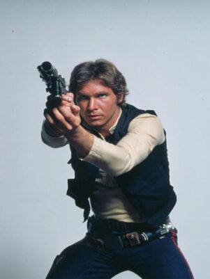 Star Wars The Force Awakens Han Solo Black Vest