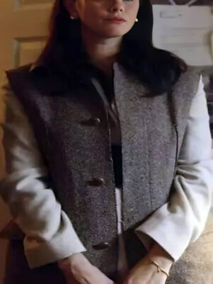 Susie Glass The Gentlemen Grey Vest Coat