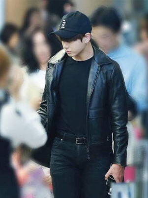 Jungkook black Jacket