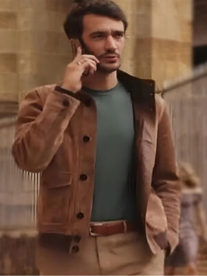 Emily in Paris S04 Marcello Brown Jacket