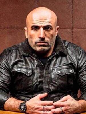 joe rogan black jacket