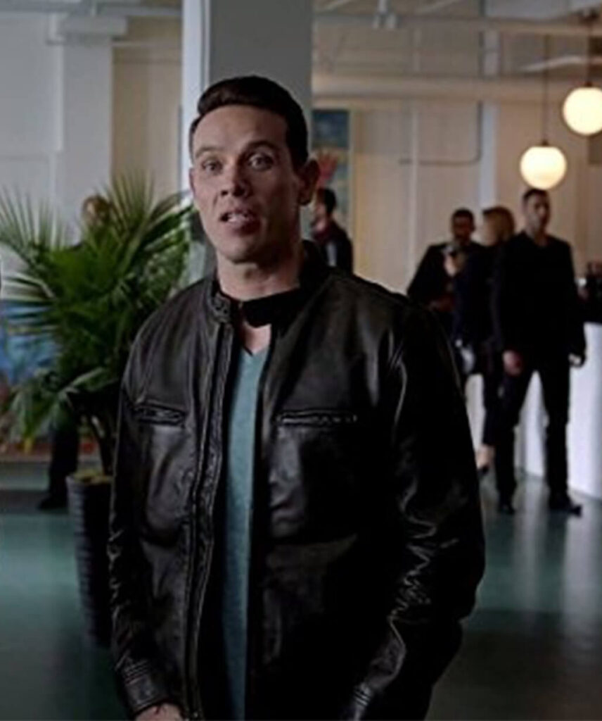 Lucifer Jacket Rust Lucifer S01 Dan Black Leather Jacket