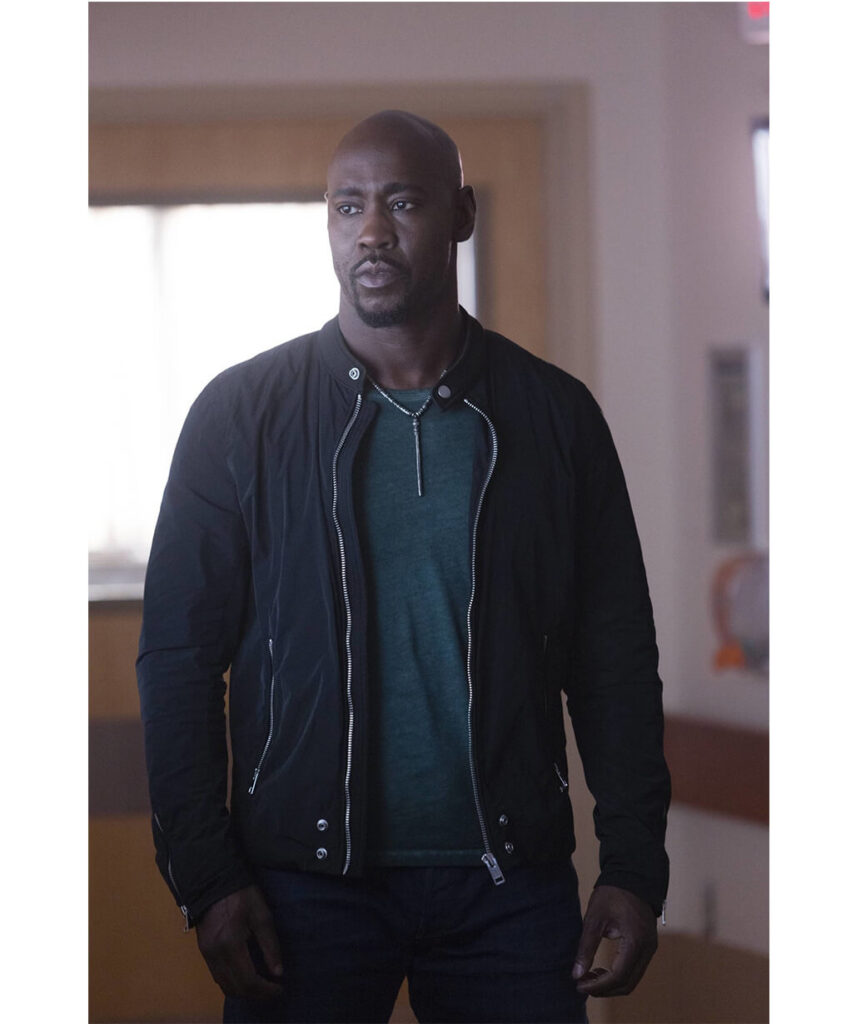 Lucifer Jacket Rust Lucifer S02 Amenadiel Black Cotton Jacket