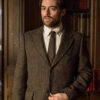 Outlander S2 Roger Wakefield Brown Blazer