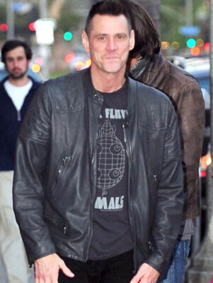 Jim Carrey Leather Jacket