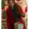 Falling for Christmas Sierra Belmont Red Coat