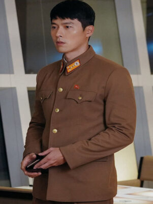 Ri Jeong-hyeok Brown Blazer