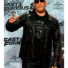 Vin Diesel Red Strips Leather Jacket