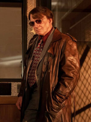 Steve Martin Leather Coat