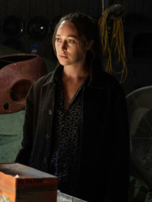 Alycia Debnam-Carey Brown Jacket