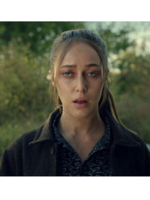 Alycia Debnam-Carey Brown Jacket
