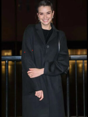 Margaret Clunie Black Coat