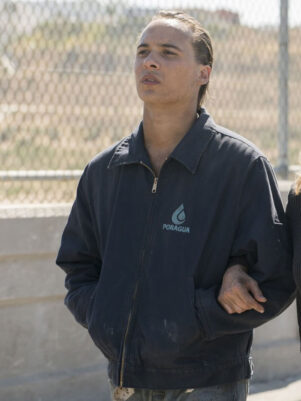 Frank Dillane Blue Jacket