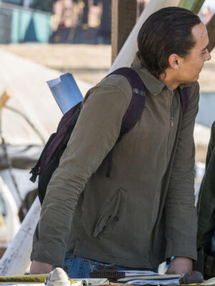 Frank Dillane Green Jacket