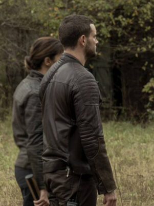 Nico Tortorella Leather Jacket