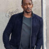Anthony Mackie Blue Jacket