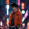 Goku Orange Hooded Jacket