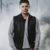Jensen Ackles Leather Vest
