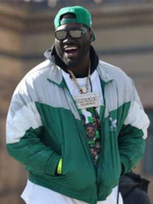 Mekhi Becton Green Jacket