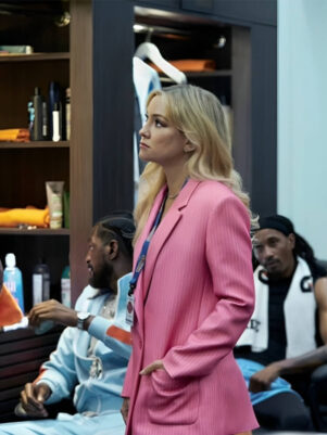 Running Point Pink Blazer