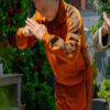 Jackie Chan Orange Tracksuit