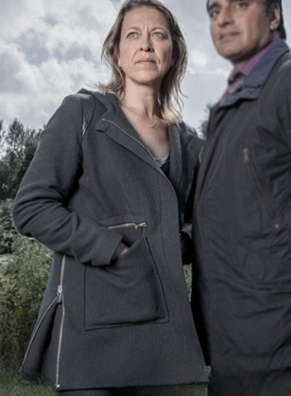 Nicola Walker Unforgotten S02 DCI Cassie Stuart Grey Jacket