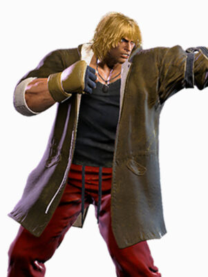 Ken ESC Street Fighter 6 Coat