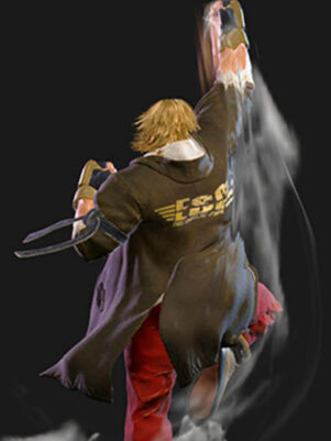 Ken ESC Street Fighter 6 Coat