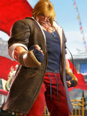 Ken ESC Street Fighter 6 Coat