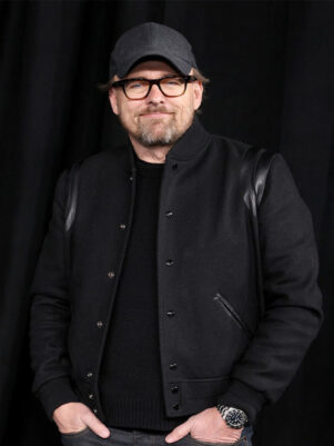 Tron: Ares 2025 Event Joachim Rønning Black Wool Jacket