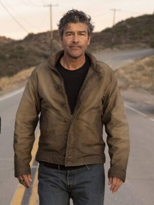 Kyle Chandler Lanterns Brown Jacket