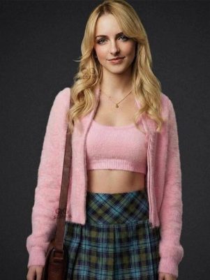 Mckenna Grace Scream 7 wool Jacket