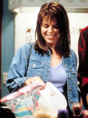 Scream1996 Neve Campbell Blue Denim Jacket