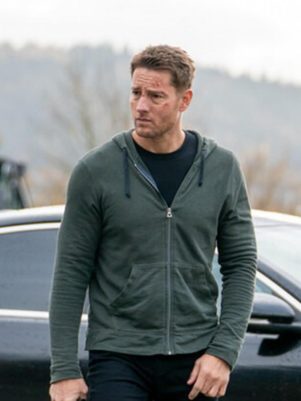 Justin Hartley Tracker Zip-up Hoodie