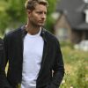 Justin Hartley Tracker Black Suede Jacket