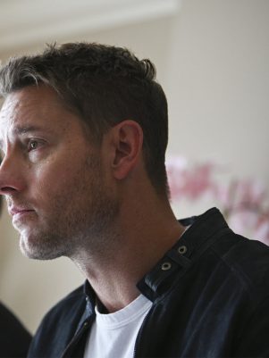 Justin Hartley Tracker Black Suede Jacket