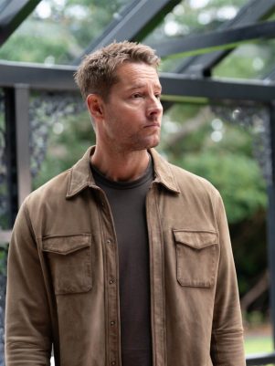 Justin Hartley Tracker S03 Brown Suede Jacket
