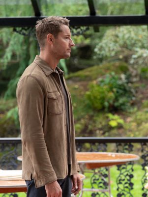 Justin Hartley Tracker S03 Brown Suede Jacket