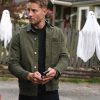 Justin Hartley Tracker S03 Green Jacket