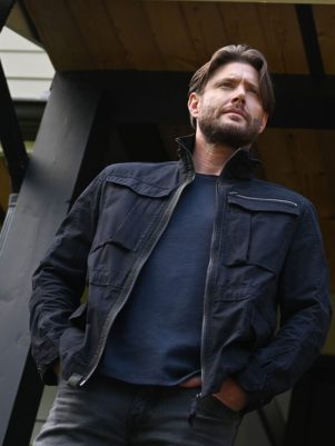 Jensen Ackles Tracker Black Jacket