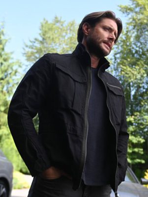 Jensen Ackles Tracker Black Jacket