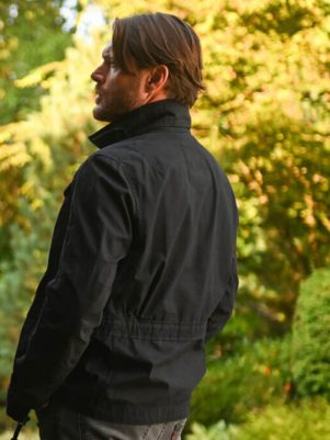 Jensen Ackles Tracker Black Jacket
