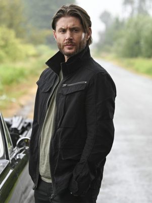 Jensen Ackles Tracker Black Jacket