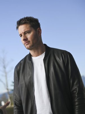 Justin Hartley Tracker Leather Jacket