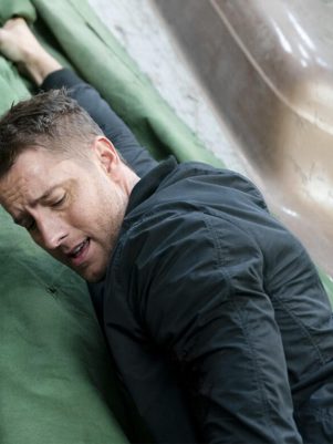 Justin Hartley Tracker Black Jacket