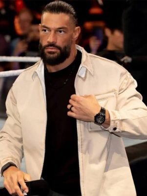 Roman Reigns Street Fighter Jacket